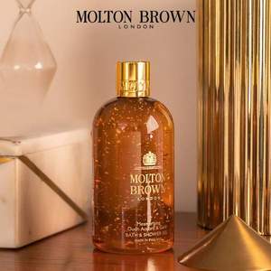海外人气畅销款，Molton Brown 摩顿布朗 乌木沉香金箔沐浴露300mL