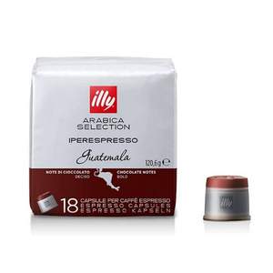 illy 意利 意大利进口 精选单一产区胶囊咖啡 危地马拉 18粒