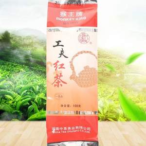 中茶 猴王牌 浓香型工夫红茶 100g*3袋