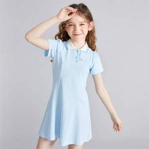 Deesha 笛莎 2022年新款 女童运动Polo裙（120~165码）3色