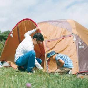 <span>白菜！</span>Snow Peak 雪峰 Amenity Dome S 3人户外帐篷+露营灯