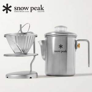Snow Peak 雪峰 PR-880 野外咖啡大师烧水壶套装