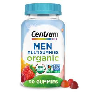 Centrum 善存 男士有机多种复合维生素软糖 90粒