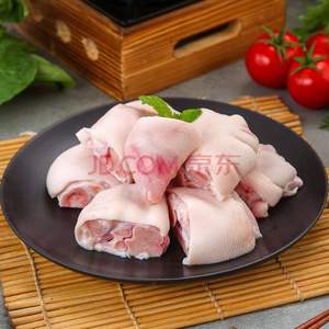 龍大肉食旗下，青青小廚 國(guó)產(chǎn)豬蹄塊 1kg*4件