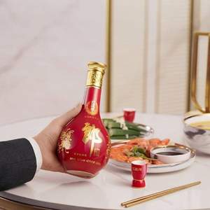 郎酒 紅花郎十五（15）陳釀 53度醬香型白酒禮盒500mL*2件