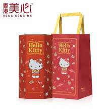 临期低价，香港美心 HelloKitty扁桃仁酥/甜心酥卡通礼盒72g*2盒