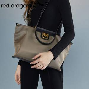 RED DRAGONFLY 紅蜻蜓 女士大容量單肩包托特包