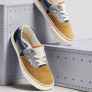 Vans 范斯 Era 女士复古印花帆布鞋 VN0A5EFNBCK