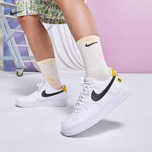 Nike 耐克 Air Force 1 空军一号 笑脸小花男子运动鞋 DM0118