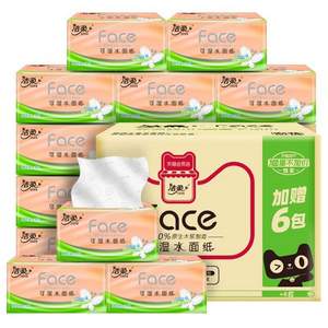 C&S潔柔 粉Face系列 立體壓花抽紙 3層100抽*30包