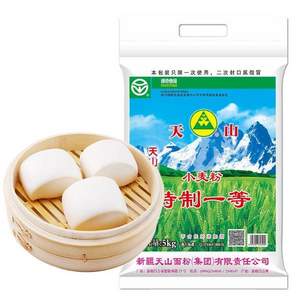 天山 新疆面粉特一粉小麦粉 5kg*5件+凑单品