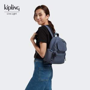 kipling 凯浦林 MATTA 2022新款女士轻便防泼水尼龙双肩包 KI61740 