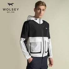 英国皇室267年品牌，Wolsey 果岭系列商务休闲时尚防晒衫轻薄夹克 3色