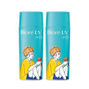 Biore 碧柔 咒术回战联名款 水活防晒倍护水凝露  SPF50+/PA++++ 90ml *2瓶装