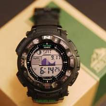 CASIO 卡西歐 PRW-2500R-1CR 六局電波 三重感應(yīng) 太陽能登山表