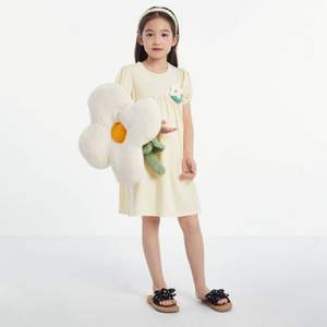 Annil 安奈儿 2022夏新款小女孩甜美公主风睡裙（110~160码）3色