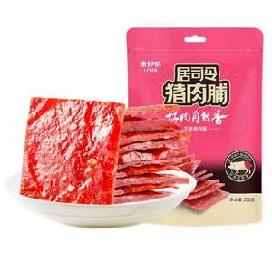 来伊份 居司令芝麻猪肉脯200g