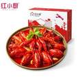 红小厨 麻辣小龙虾整虾熟食 3-5钱 700g*3盒