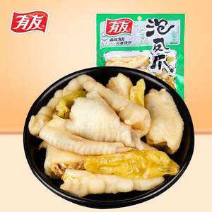 PLUS會員，有友 山椒/椒香/酸菜味泡鳳爪 168g*5袋 