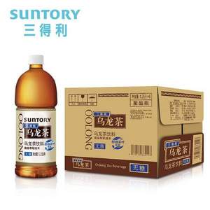Suntory 三得利 无糖乌龙茶1.25L*6瓶