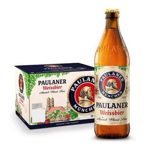 Plus会员，德国进口 PAULANER 柏龙/保拉纳 小麦啤酒500mL*20瓶
