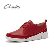 Clarks 其乐 Tri Clara 女士系带三瓣底休闲鞋 26135253