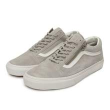 VANS 萬斯 Old School 男女拉鏈閉合低幫板鞋  