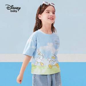 清倉低價，Disney baby 迪士尼 夏季男/女童短袖T恤*2件 （90~160碼）多款