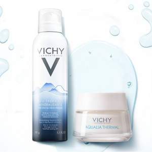 VICHY 薇姿 润泉舒缓喷雾 150mL+水活霜15ml