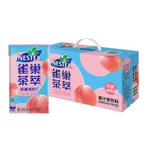 Nestle 雀巢 茶萃 蜜桃清乌龙果汁茶 250ml*24包
