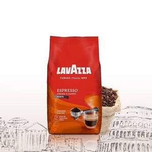 LAVAZZA 乐维萨 经典意式浓缩金牌咖啡豆1kg*2袋  