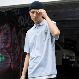 Carhartt 男士戶(hù)外工裝風(fēng)短袖Polo衫 K570