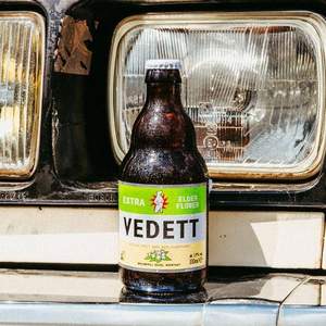 比利时进口 VEDETT 白熊 接骨木花精酿啤酒 330ml*6瓶 