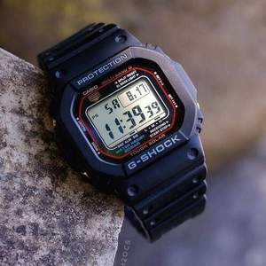 Casio 卡西欧 GW-M5610 经典红圈 六局太阳能电波表 