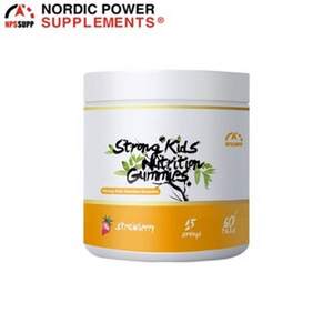 瑞典进口，Nordic Power Supplements/NPSSUPP 北欧力量 儿童益生菌营养咀嚼片60片