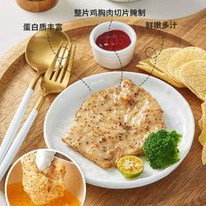 大成集团，大成姐妹 香煎鸡扒 20片（360g*4）