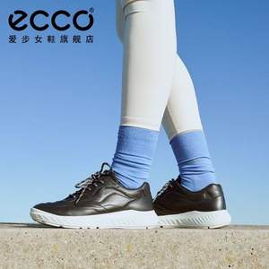 2022年新款，ECCO 爱步 Ath-1ftr适动轻便 女士牛皮舒适休闲运动鞋 205613