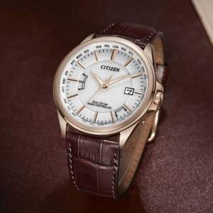 Citizen 西鐵城 超級(jí)空中之鷹系列 CB0253-19A 男士光動(dòng)能五局電波石英表