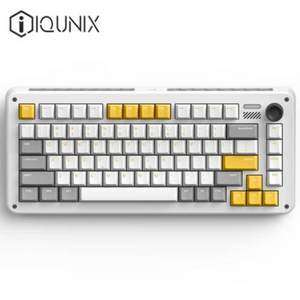 0点开始，IQUNIX ZX75重力波 三模无线机械键盘 81键 TTCACE轴