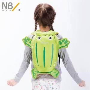 NewBealer 纽贝乐 青蛙小王子 3D立体可爱卡通双肩背包N12060