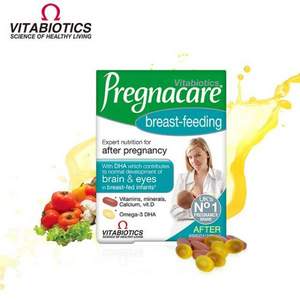 Vitabiotics 薇塔贝尔 Pregnacare 哺乳期复合维生素鱼油（营养补充片56粒+鱼油胶囊28粒）