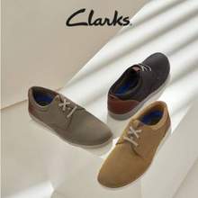 Clarks 其乐  Gereld Lace 22新款男士系带真皮革休闲鞋