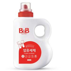 B&B 保宁 韩国进口 婴儿洗衣液 1800mL*6瓶 香草味