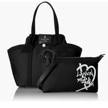 LANVIN en Bleu 浪凡蓝标 4WAY 单肩手提托特包 带小包 481611 