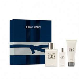 Giorgio Armani 乔治·阿玛尼 寄情邃蓝版男士香水套装（EDP100mL+15mL+身体乳75mL）€71.41