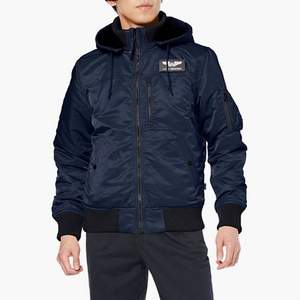 Alpha Industries 阿爾法 MA-1 男士飛行員連帽保暖夾克 TA1571