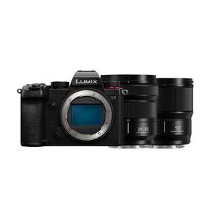 Panasonic 松下 S5K 全画幅微单相机 + 松下镜头20-60mm+50mm双镜头套机