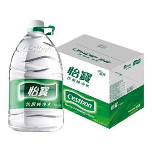 怡宝 纯净水 4.5L*4瓶实惠家庭装