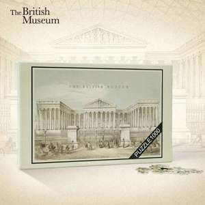 THE BRITISH MUSEUM 大英博物馆 减压益智建筑拼图 1000片