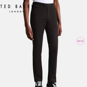 2022秋冬新品，Ted Baker 泰德·贝克 男士舒适棉质通勤纯色休闲裤 252880